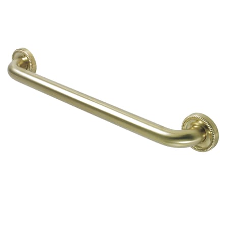 20-13/16 L, Contemporary, Brass, Grab Bar, Brushed Brass